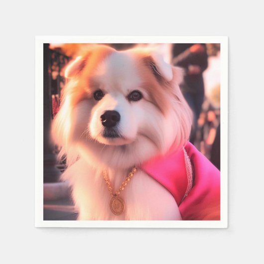 Ai Dog Serviette (Vorderseite)