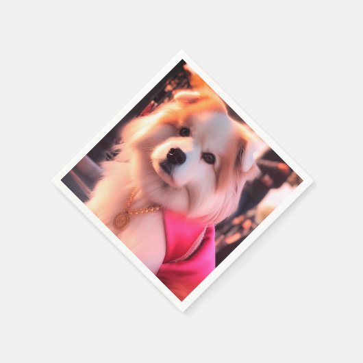 Ai Dog Serviette (Ecke)