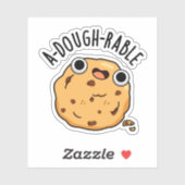 Ai-dough Funny Cookie Pun Aufkleber (Blatt)