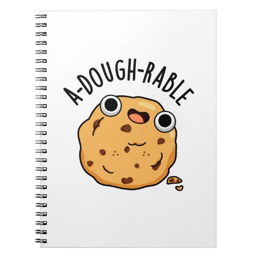 Ai-dough Funny Cookie Pun Notizblock (Vorderseite)