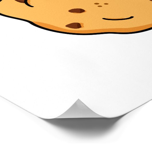 Ai-dough Funny Cookie Pun Poster (Ecke)