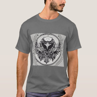 AI Eagle Emblem - Futuristisch Inspirierte T-Shirt