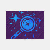 AI-Emblem Twinkle-Sterne, Leuchtturm der digitalen Fleecedecke (Vorderseite (Horizontal))