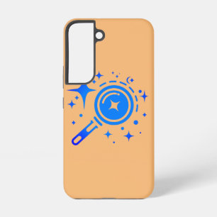AI-Emblem Twinkle-Sterne, Leuchtturm der digitalen Samsung Galaxy Hülle