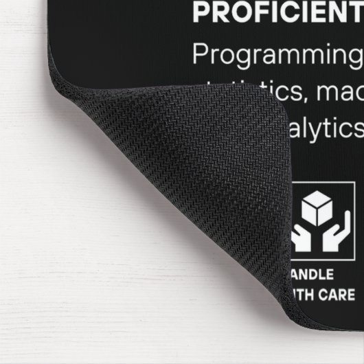 Ai Engineer Funny Mousepad (Ecke)