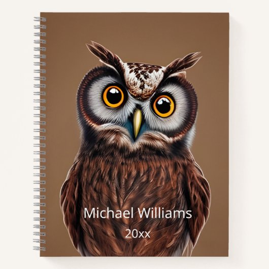 AI erstellt Foto realistischen Add-Name und Jahr Notizblock (Vorderseite)