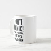 AI Ethics Researcher Kaffeetasse (Vorderseite Links)