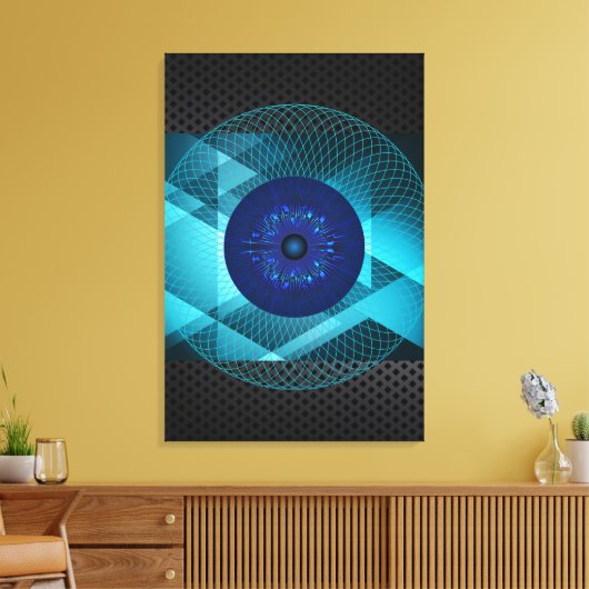 AI EYE LEINWANDDRUCK (Insitu (Wohnzimmer))