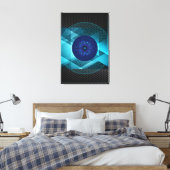 AI EYE LEINWANDDRUCK (Insitu (Schlafzimmer))