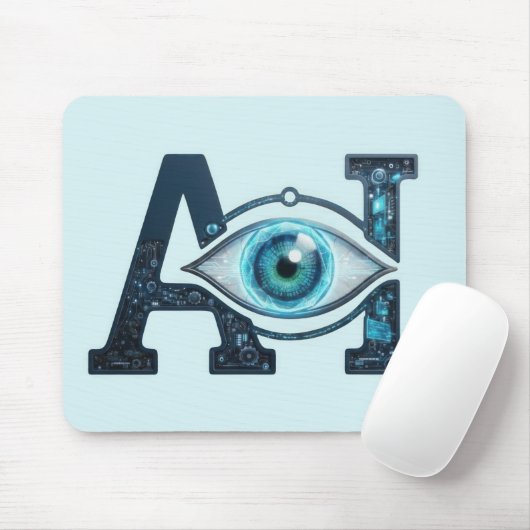 AI Eye Mousepad (Mit Mouse)
