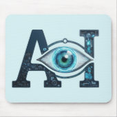 AI Eye Mousepad (Vorne)