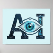 AI Eye Poster (Vorne)