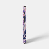AI Floral iPhone 12 Mini Case - Eleganter Stil Hülle (Linke Seite)
