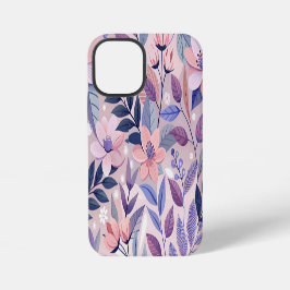 AI Floral iPhone 12 Mini Case - Eleganter Stil Hülle