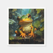 Ai Frog Serviette (Vorderseite)