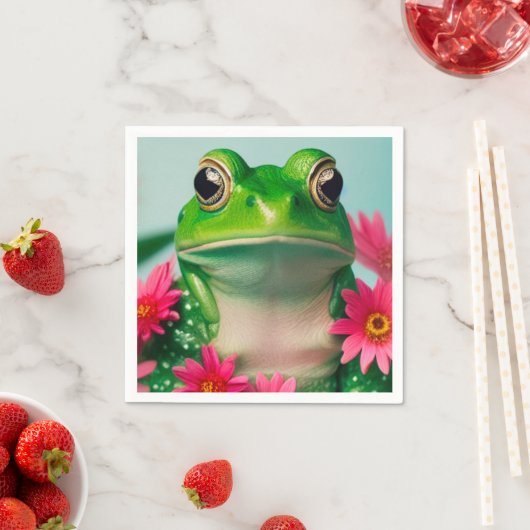 Ai Frog Serviette (Beispiel)