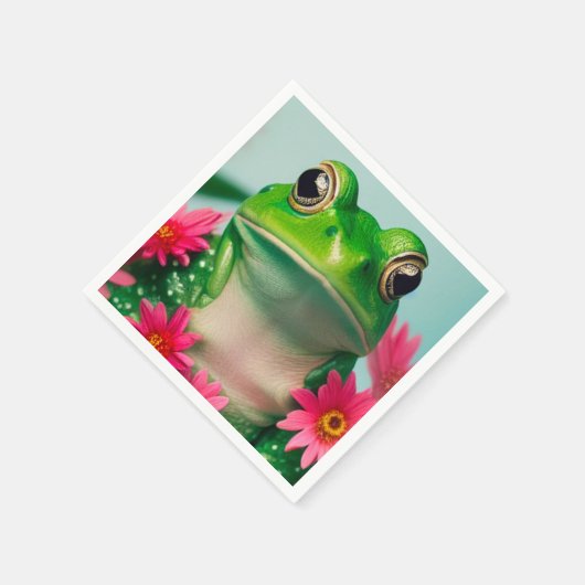 Ai Frog Serviette (Ecke)