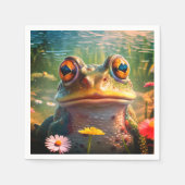 Ai Frog Serviette (Vorderseite)