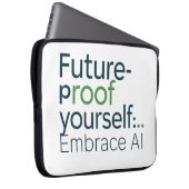 AI Future-Proof Sleeve – Tech Evolution Essential (Vorne Rechts)