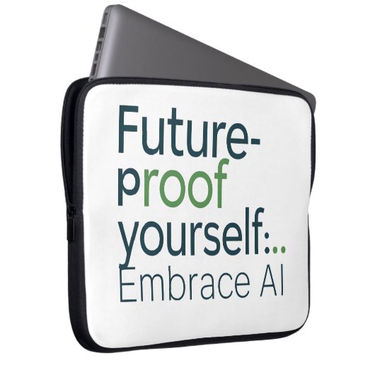AI Future-Proof Sleeve – Tech Evolution Essential (Vorne Rechts)