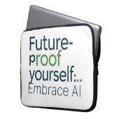 AI Future-Proof Sleeve – Tech Evolution Essential (Vorderseite Links)