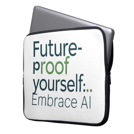 AI Future-Proof Sleeve – Tech Evolution Essential (Vorderseite Links)