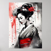 AI Geisha Poster (Vorne)