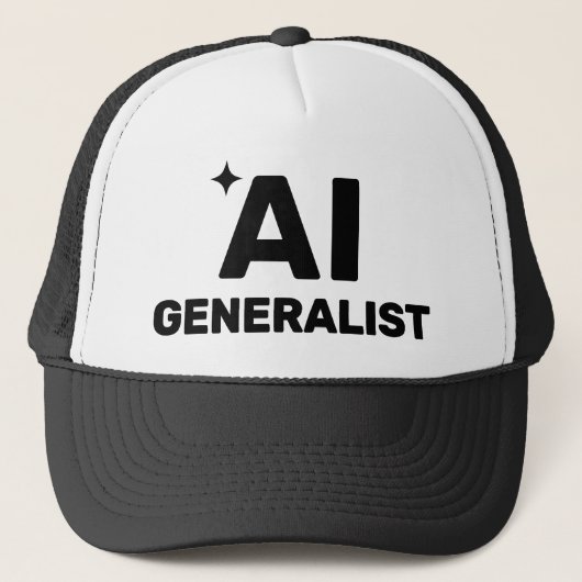 AI Generalist™ Trucker-Mütze Truckerkappe (Vorderseite)