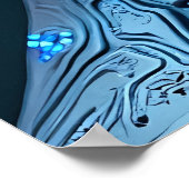 AI Generated Cyberpunk Art - Bold & Futuristic! N Poster (Ecke)