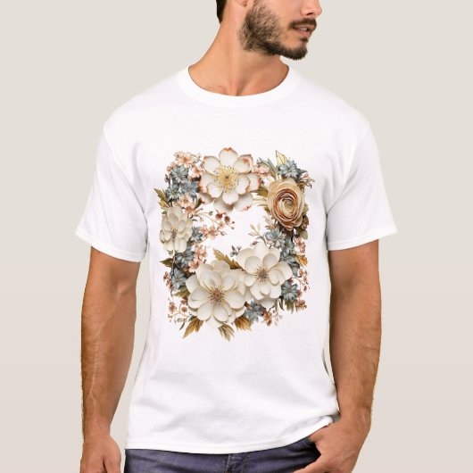 AI Generated Nature Jellyfish T-Shirt (Vorderseite)