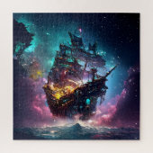 AI Generated Pirate Ship Puzzle (Vertikal)