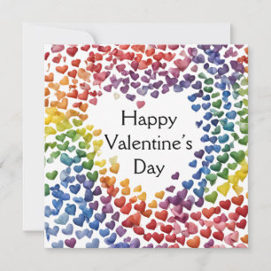 Ai Generated Pride LGBTQ Valentine Feiertagskarte