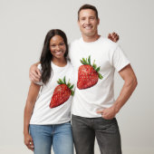 AI Generated Strawberry Berry T-Shirt (Unisex)