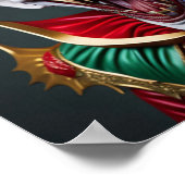 AI Generated Vampire Art Poster (Ecke)