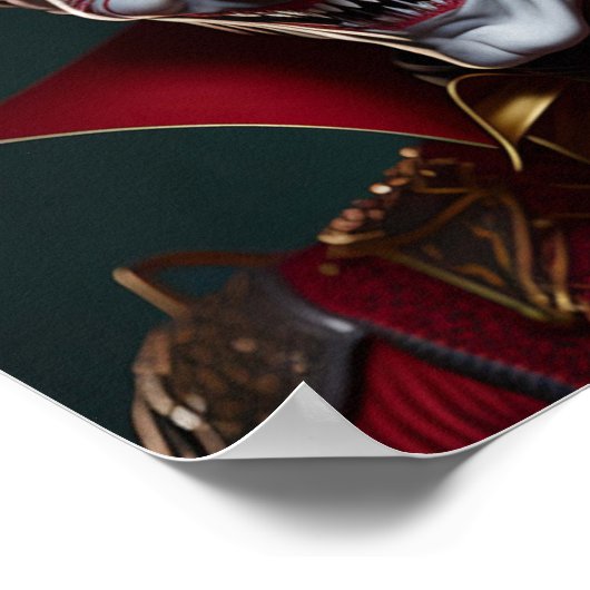 AI Generated Vampire Art Poster (Ecke)