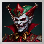 AI Generated Vampire Art Poster (Vorne)