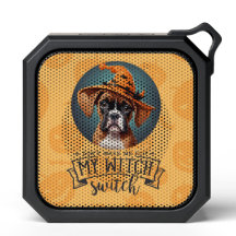 AI generiert| Boxer| Halloween Hexe