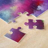 AI generierte Abstrakte Landschaftselemente Puzzle (Seite)