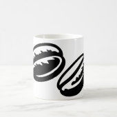 ai generierte Kaffeebohnen geröstet Kaffeetasse (Mittel)