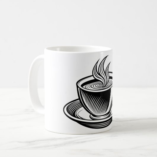 ai generierte Kaffeetasse (Vorderseite Links)