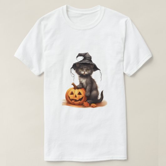 AI generierte Katze T-Shirt (Design vorne)