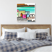 ai-generierte Kunst Leinwanddruck (Insitu (Schlafzimmer))