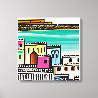 ai-generierte Kunst Leinwanddruck