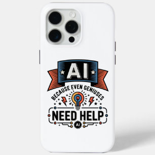 AI Genie Humor Tech Zitat Design Case-Mate iPhone Hülle
