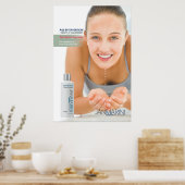 AI Gentle Cleanser 24x36" Poster (Küche)