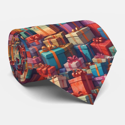 AI Gift Neck Tie Krawatte (Gerollt)