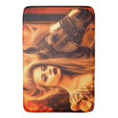 Ai Girl Badematte (Vorderseite Vertikal)