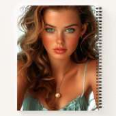 AI Girl Notizblock (Rückseite)