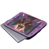 AI Girl Power Notebook-Fall Laptopschutzhülle (Vorne Knopf)