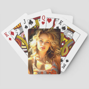 Ai Girl Spielkarten